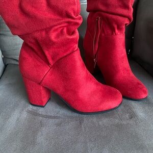 Red Women's Boots